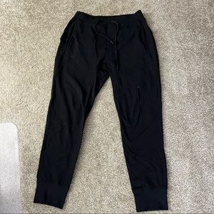 Black Lululemon joggers